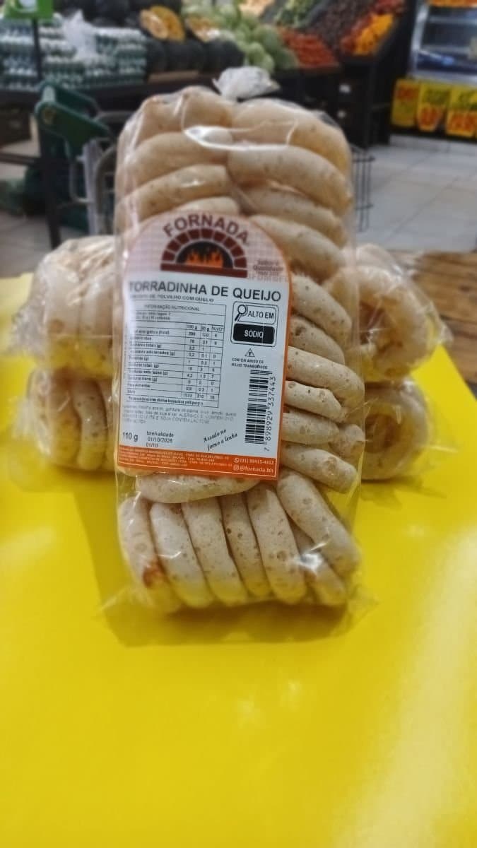 BISCOITO DE POLVILHO torradinha de queijo pct