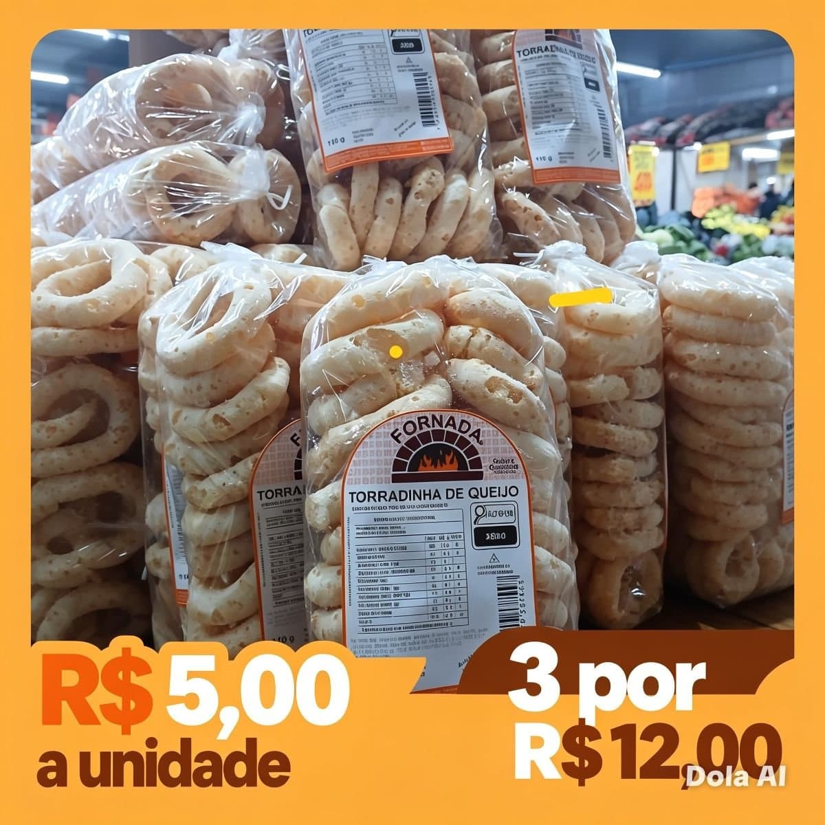 Kit BISCOITO DE POLVILHO (3PCT)